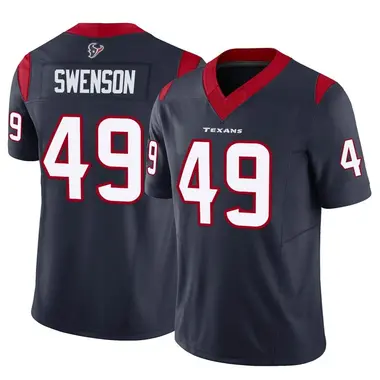 Men's Nike Houston Texans Ian Swenson Vapor F.U.S.E. Jersey - Navy Limited