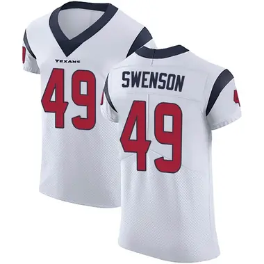 Men's Nike Houston Texans Ian Swenson Vapor Untouchable Jersey - White Elite