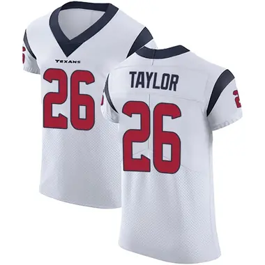 Men's Nike Houston Texans J.J. Taylor Vapor Untouchable Jersey - White Elite