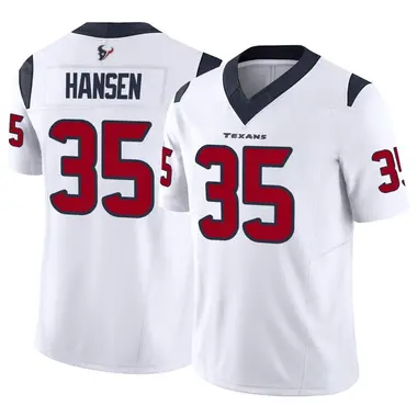 Men's Nike Houston Texans Jake Hansen Vapor F.U.S.E. Jersey - White Limited