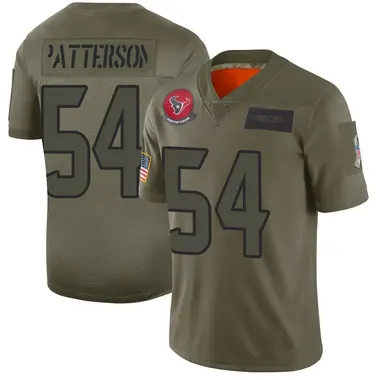 Men's Nike Houston Texans Jarrett Patterson 2019 Salute to Service Jersey - Camo Limited