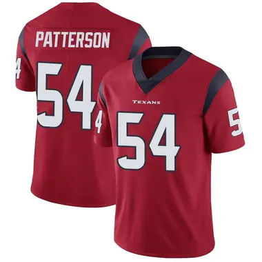 Men's Nike Houston Texans Jarrett Patterson Alternate Vapor Untouchable Jersey - Red Limited