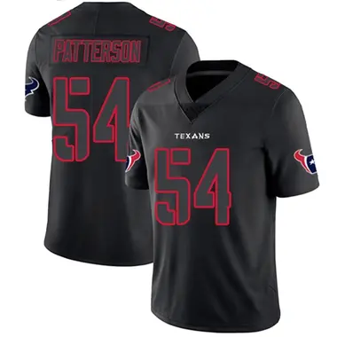 Men's Nike Houston Texans Jarrett Patterson Jersey - Black Impact Limited