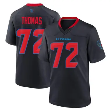 Men's Nike Houston Texans Jaylon Thomas 2nd Alternate Jersey - Navy Game