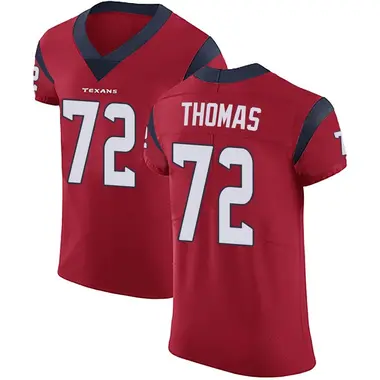 Men's Nike Houston Texans Jaylon Thomas Alternate Vapor Untouchable Jersey - Red Elite