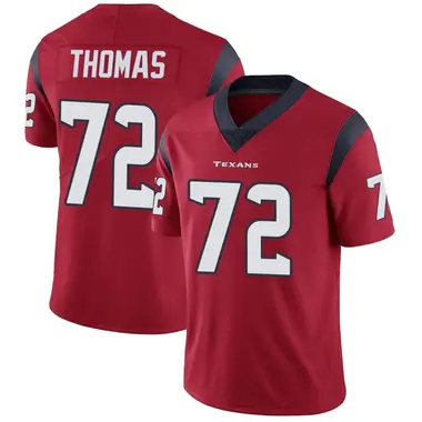 Men's Nike Houston Texans Jaylon Thomas Alternate Vapor Untouchable Jersey - Red Limited