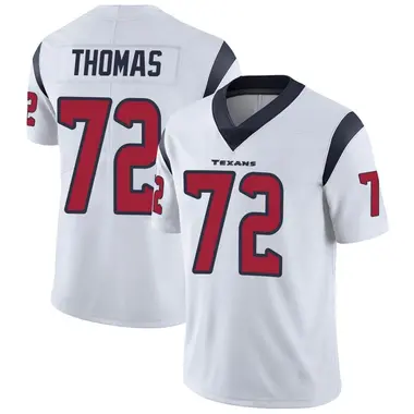 Men's Nike Houston Texans Jaylon Thomas Vapor Untouchable Jersey - White Limited