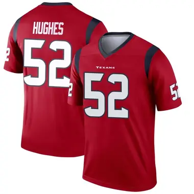 Men's Nike Houston Texans Jerry Hughes Jersey - Red Legend