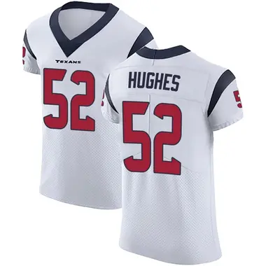 Men's Nike Houston Texans Jerry Hughes Vapor Untouchable Jersey - White Elite