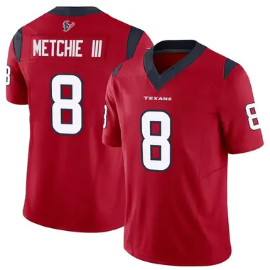 Men's Nike Houston Texans John Metchie III Vapor F.U.S.E. Jersey - Red Limited