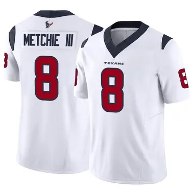 Men's Nike Houston Texans John Metchie III Vapor F.U.S.E. Jersey - White Limited