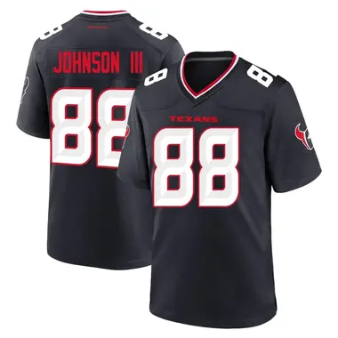 Men's Nike Houston Texans Johnny Johnson III Team Jersey - Navy Game