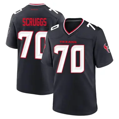 Men's Nike Houston Texans Juice Scruggs Team Jersey - Navy Game