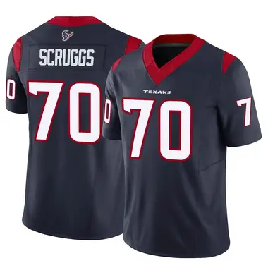 Men's Nike Houston Texans Juice Scruggs Vapor F.U.S.E. Jersey - Navy Limited