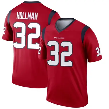 Men's Nike Houston Texans Ka'dar Hollman Jersey - Red Legend