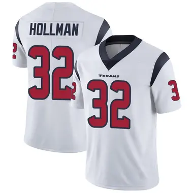 Men's Nike Houston Texans Ka'dar Hollman Vapor Untouchable Jersey - White Limited