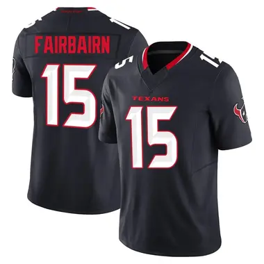 Men's Nike Houston Texans Ka'imi Fairbairn Alternate Vapor F.U.S.E. Jersey - Navy Limited