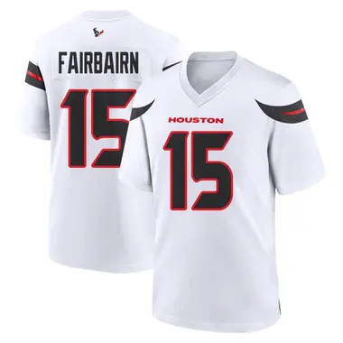 Men's Nike Houston Texans Ka'imi Fairbairn Jersey - White Game