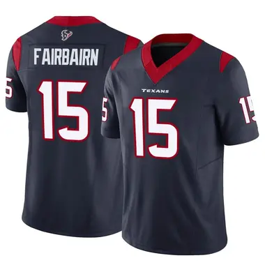 Men's Nike Houston Texans Ka'imi Fairbairn Vapor F.U.S.E. Jersey - Navy Limited