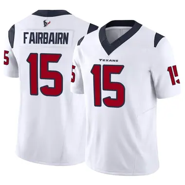 Men's Nike Houston Texans Ka'imi Fairbairn Vapor F.U.S.E. Jersey - White Limited