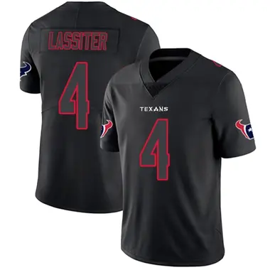 Men's Nike Houston Texans Kamari Lassiter Jersey - Black Impact Limited