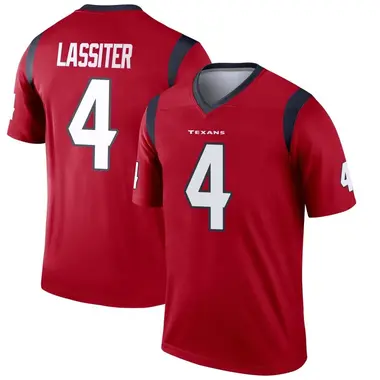 Men's Nike Houston Texans Kamari Lassiter Jersey - Red Legend