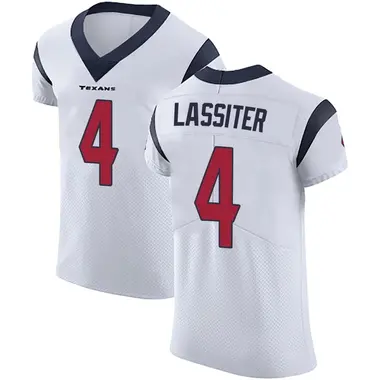 Men's Nike Houston Texans Kamari Lassiter Vapor Untouchable Jersey - White Elite