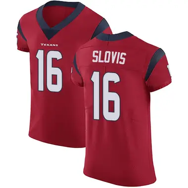 Men's Nike Houston Texans Kedon Slovis Alternate Vapor Untouchable Jersey - Red Elite