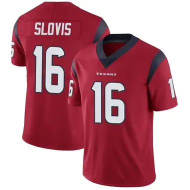 Men's Nike Houston Texans Kedon Slovis Alternate Vapor Untouchable Jersey - Red Limited