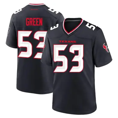 Men's Nike Houston Texans Kendrick Green Team Jersey - Navy Game