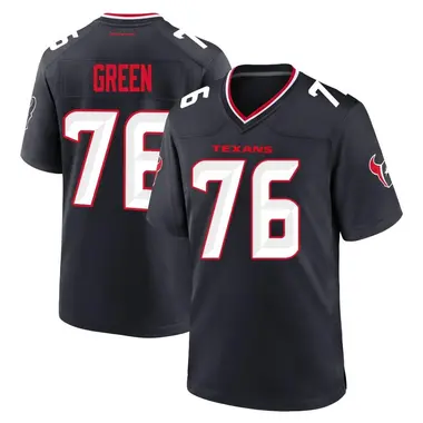 Men's Nike Houston Texans Kenyon Green Team Jersey - Navy Game