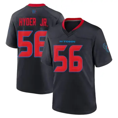 Men's Nike Houston Texans Kerry Hyder Jr. 2nd Alternate Jersey - Navy Game