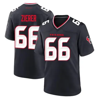 Men's Nike Houston Texans Kilian Zierer Team Jersey - Navy Game