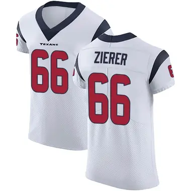 Men's Nike Houston Texans Kilian Zierer Vapor Untouchable Jersey - White Elite