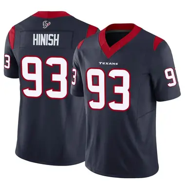 Men's Nike Houston Texans Kurt Hinish Vapor F.U.S.E. Jersey - Navy Limited