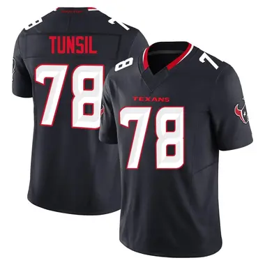 Men's Nike Houston Texans Laremy Tunsil Alternate Vapor F.U.S.E. Jersey - Navy Limited