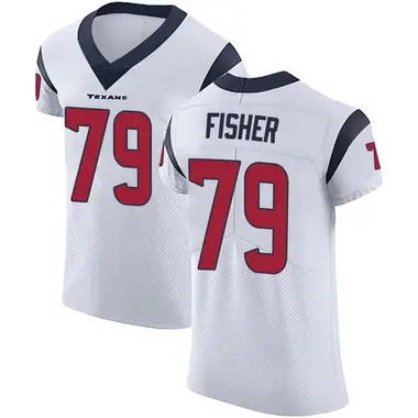 Men's Nike Houston Texans Malik Fisher Vapor Untouchable Jersey - White Elite