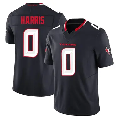 Men's Nike Houston Texans Marcell Harris Alternate Vapor F.U.S.E. Jersey - Navy Limited