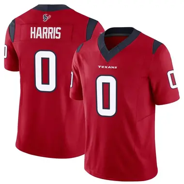 Men's Nike Houston Texans Marcell Harris Vapor F.U.S.E. Jersey - Red Limited