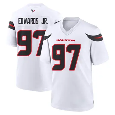 Men's Nike Houston Texans Mario Edwards Jr. Jersey - White Game