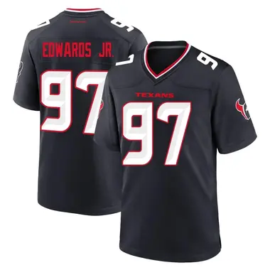 Men's Nike Houston Texans Mario Edwards Jr. Team Jersey - Navy Game