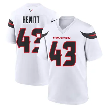 Men's Nike Houston Texans Neville Hewitt Jersey - White Game