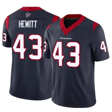 Men's Nike Houston Texans Neville Hewitt Vapor F.U.S.E. Jersey - Navy Limited