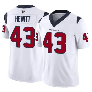 Men's Nike Houston Texans Neville Hewitt Vapor F.U.S.E. Jersey - White Limited