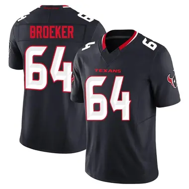 Men's Nike Houston Texans Nick Broeker Alternate Vapor F.U.S.E. Jersey - Navy Limited