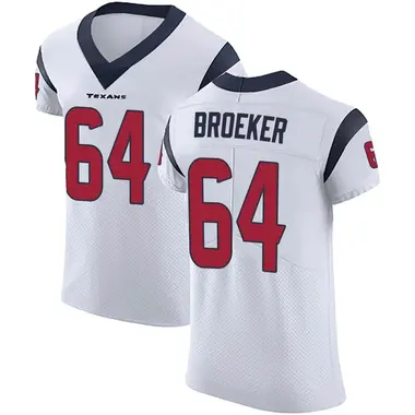 Men's Nike Houston Texans Nick Broeker Vapor Untouchable Jersey - White Elite