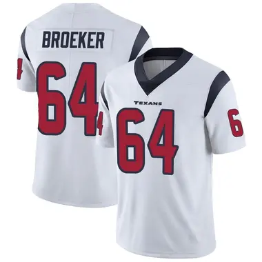 Men's Nike Houston Texans Nick Broeker Vapor Untouchable Jersey - White Limited