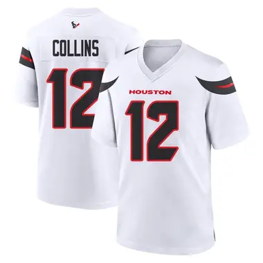 Men's Nike Houston Texans Nico Collins Jersey - White Game