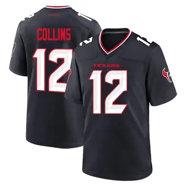 Men's Nike Houston Texans Nico Collins Team Jersey - Navy Game