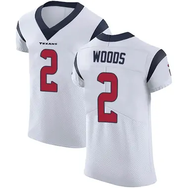 Men's Nike Houston Texans Robert Woods Vapor Untouchable Jersey - White Elite